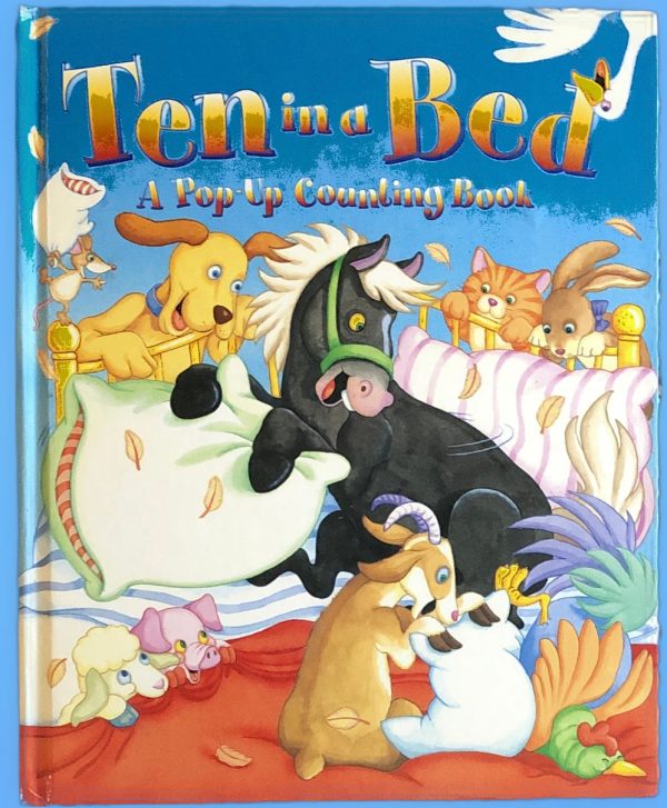 Ten in a Bed: A Pop-Up Counting Book by Gill Davies Online Hot Sale