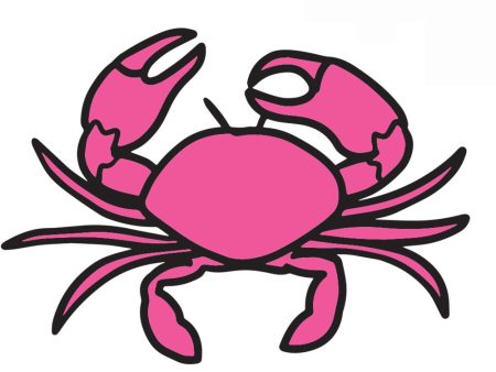 Trendy Sticker - Crab Pink For Sale