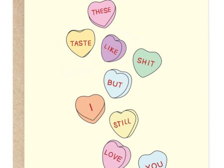 DG Valentine Greeting Card - Shit Candy Online Sale