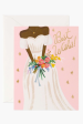 RP Greeting Card - Wedding Beautiful Bride Rose Fashion