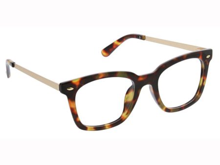 Blue Light Filtering Readers - Limelight Tortoise on Sale