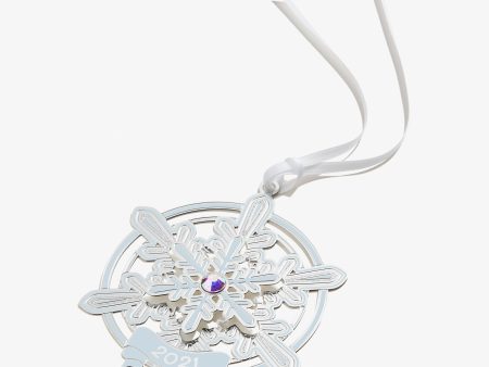 2021 Holiday Snowflake Ornament For Sale