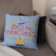 Cartoon Network Adventure Time Bacon Pancakes Throw Pillow 18x18 Inches For Sale