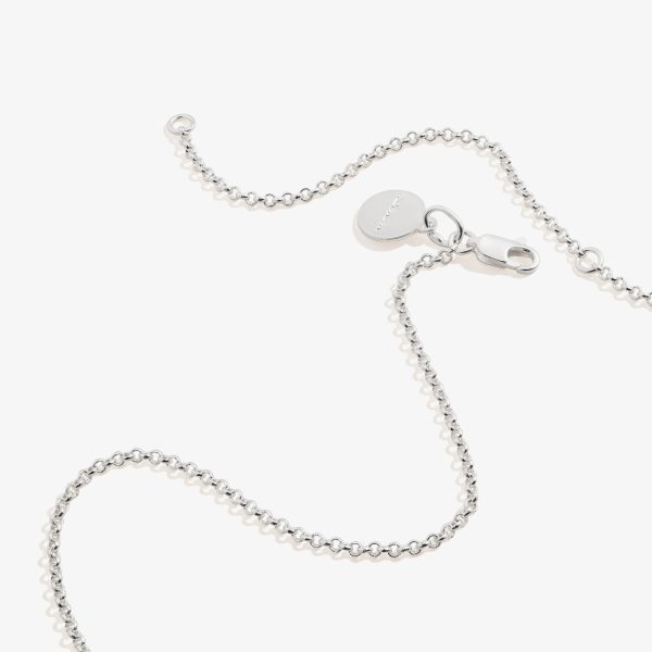 Wave Duo Charm Necklace, Adjustable Online