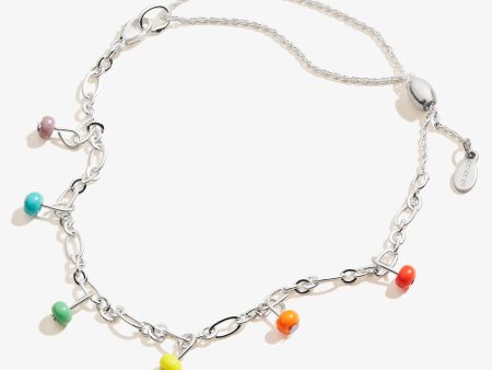 Rainbow Beaded Anklet Online