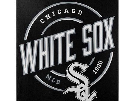 MLB Chicago White Sox Campaign Fleece Throw Blanket 50x60 Inches For Cheap