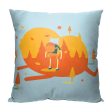 Cartoon Network Adventure Time Adventure Awaits Throw Pillow 18x18 Inches Hot on Sale