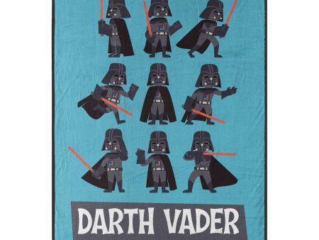 Disney Star Wars Classic Empire Rules Micro Raschel Throw Blanket 46x60 Inches Online