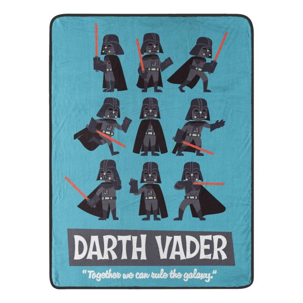 Disney Star Wars Classic Empire Rules Micro Raschel Throw Blanket 46x60 Inches Online