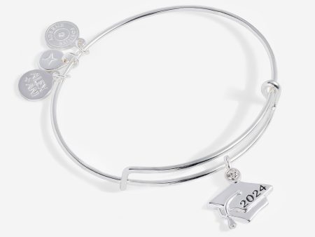 2024 Graduation Cap Charm Bangle For Sale