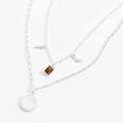 Wisdom + Potential Multi-Charm Layered Necklace Discount