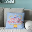 Cartoon Network Adventure Time Bacon Pancakes Throw Pillow 18x18 Inches For Sale