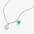 Wave Duo Charm Necklace, Adjustable Online