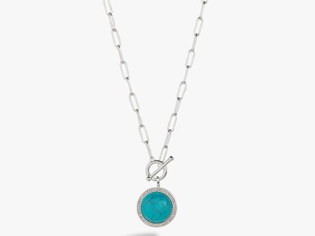 Turquoise Toggle Necklace on Sale