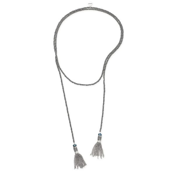 Twisted Rope Tassel Wrap Necklace For Cheap