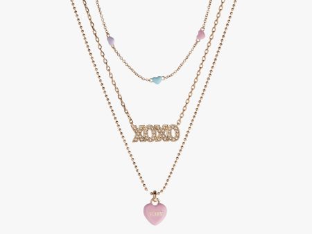 Sweethearts® Triple-Strand Charm Necklace Fashion