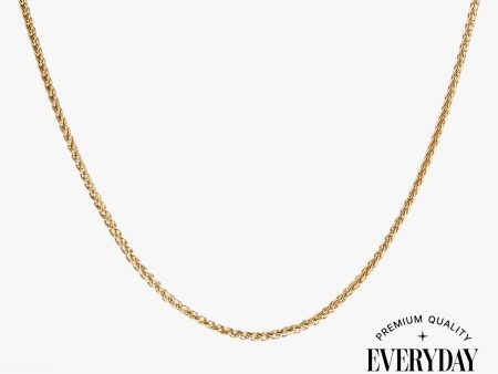 Wheat Chain Charm & Layering Necklace Cheap