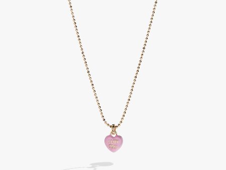 Sweethearts® “I Luv You” Charm Necklace Online Hot Sale