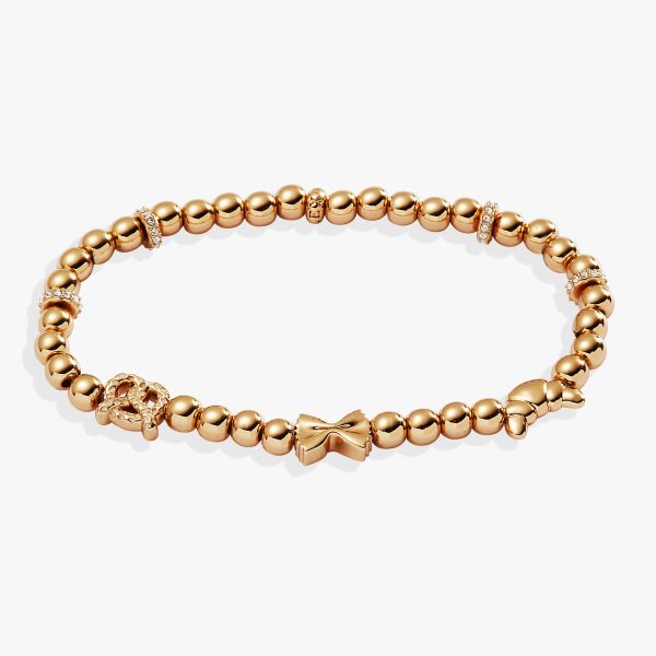 “Carbs are My Love Language” Beaded Stretch Bracelet Online Hot Sale