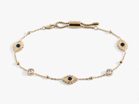 Evil Eye Crystal Anklet Online Hot Sale