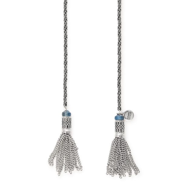 Twisted Rope Tassel Wrap Necklace For Cheap