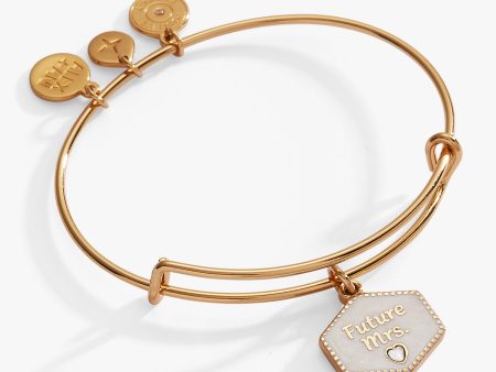 “Future Mrs.” Charm Bangle Online Sale