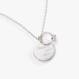 “Happily Ever After” Duo Charm Pendant Necklace For Cheap