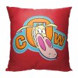 Cartoon Network Cow And Chicken Cow Throw Pillow 18x18 Inches Fashion