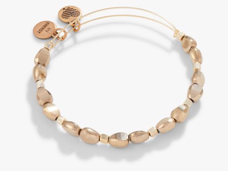 Radiant Beaded Bangle, Gold Online