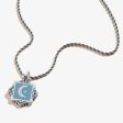 Token of Wisdom Moon Charm Necklace Sale